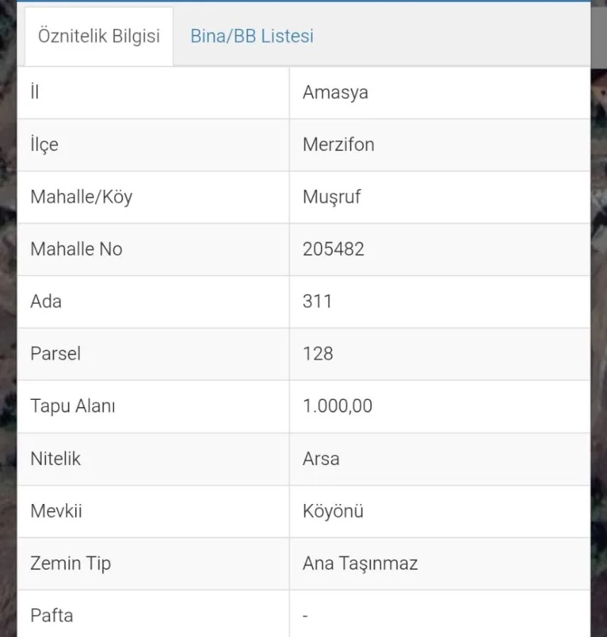 ZİRVE EMLAKTAN MUŞRUF KÖYÜNDE 1000M2 SATILIK ARSA fotoğraf 3
